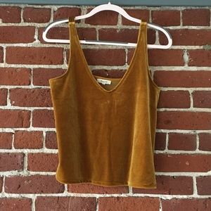 Madewell Velvet Tank